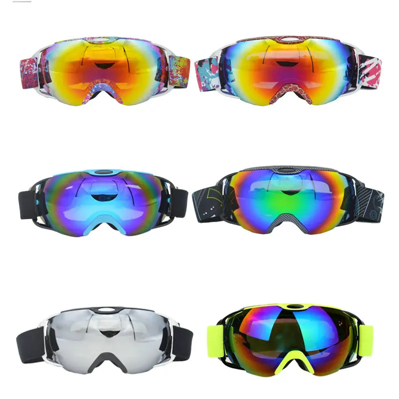 Лыжные очки FDBRO двухслойные антизапотевающие UV400 для катания на лыжах сноуборде