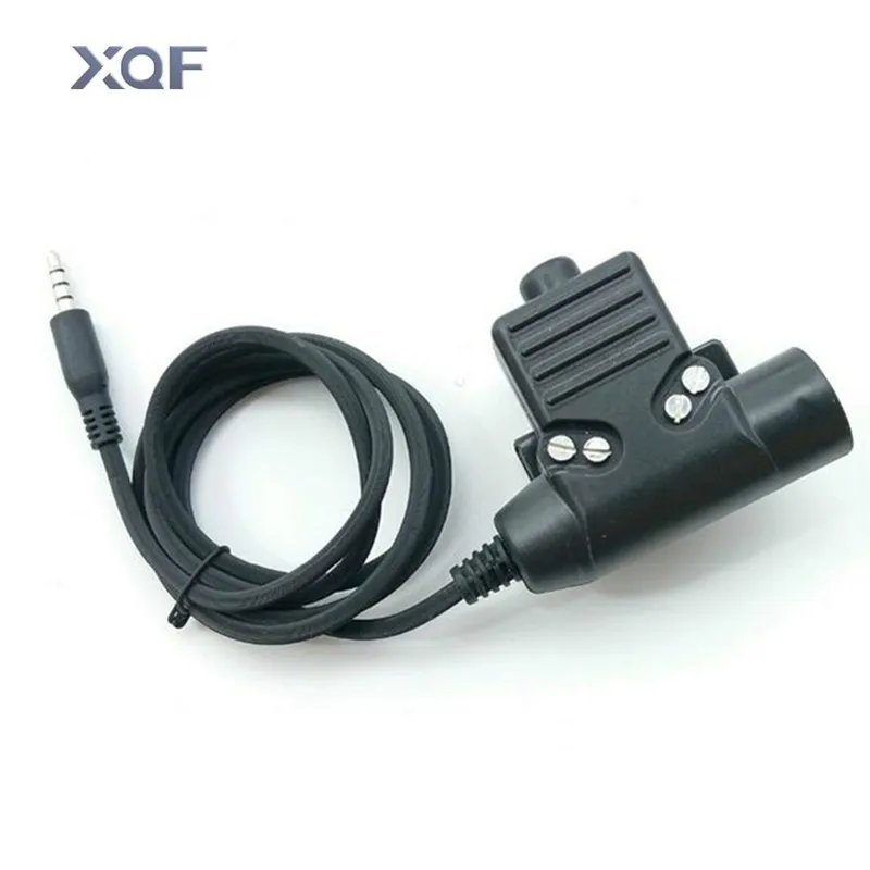 Adaptador de Plugue do Cabo Jack para Iphone Militar Versão Padrão 3.5mm Samsung Htc Celular Ptt Z113 U94 3 Z113 U94 Versão Padrão 3.5mm Jack para iPhone Samsung HTC Celular