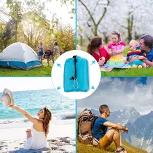 Горячая Водонепроницаемая пляжная подстилка портативный коврик для отдыха на природе Кемпинг путешествия песок коврик матрас LSK99