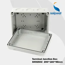 IP65 200*160*98 мм пластиковая коробка для АБС Терминал распределительные корпуса(SK9250Z