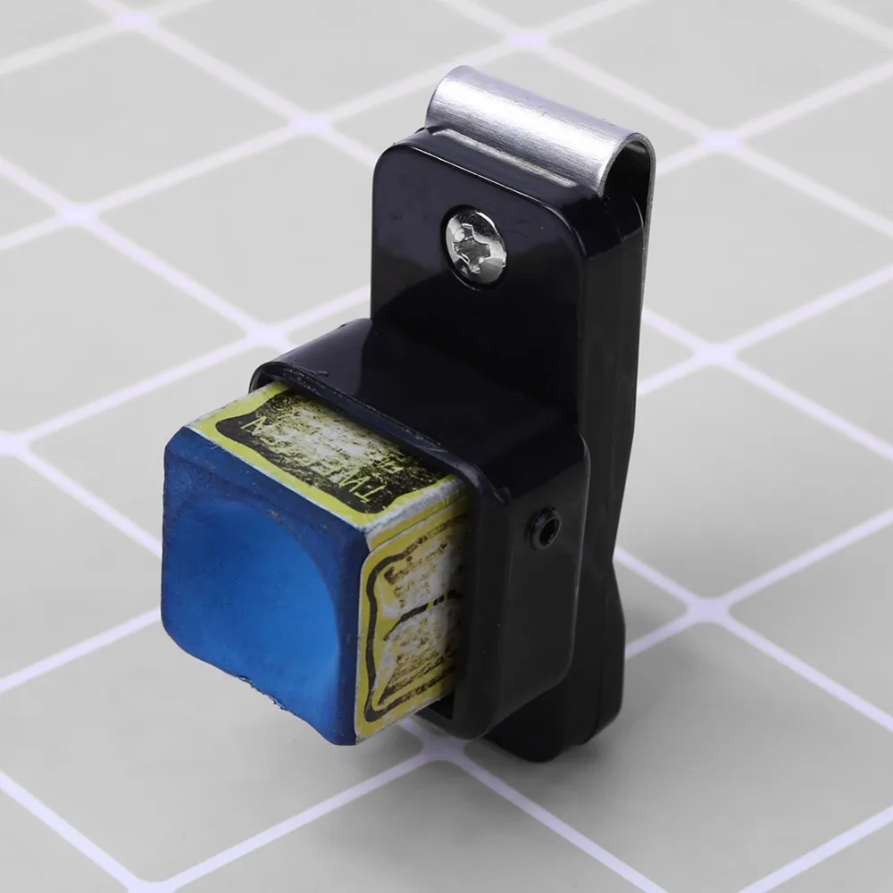Snooker Pool Cue Chalk Holder with Belt Clip Snooker