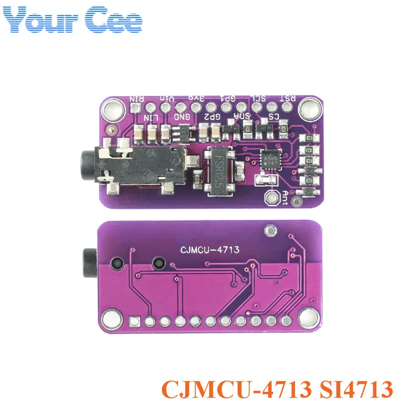 Fm-передатчик SI4713 стерео частотно-модуляционный передатчик FM CJMCU-4713 DC 3-5V