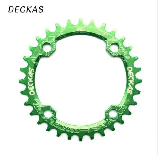 Звездочка зубчатая Deckas 104BCD для горного велосипеда 32T 34T 36T 38T 104 BCD|bicycle crank|bicycle crank