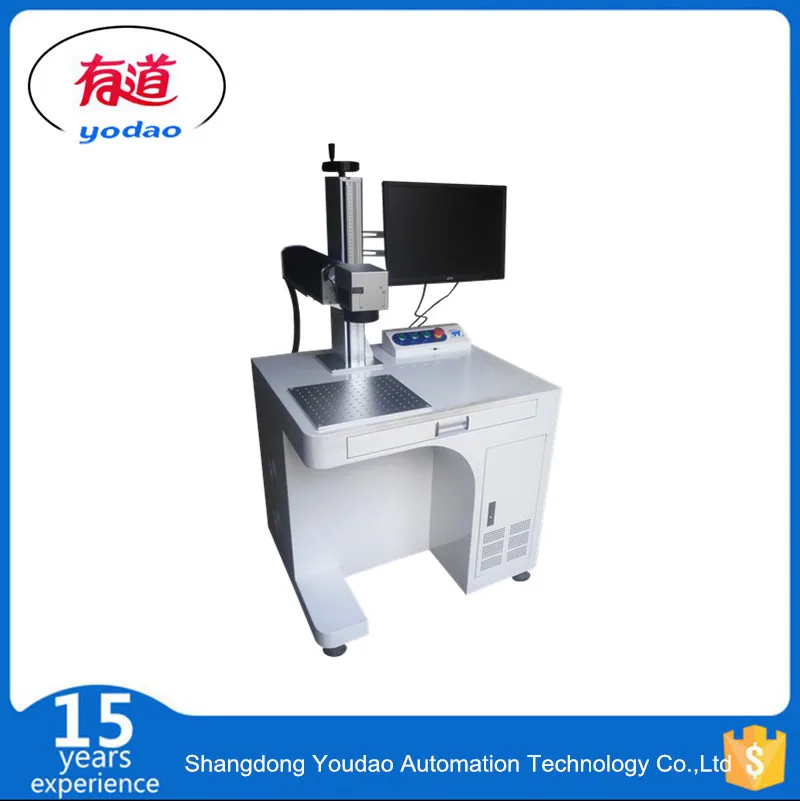 

Factory direct 30W Raycus fiber laser metal marking machine engraving machine for aluminum gold silver and copper engraving