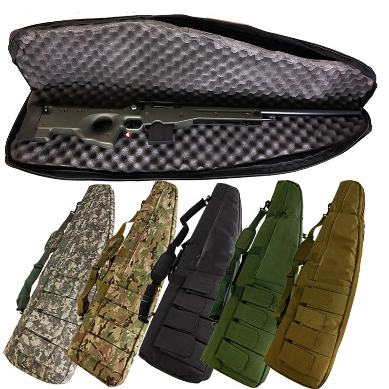 

Gun Bag Tactical 120CM Heavy Gun Airsoft Rifle Hunting Shooting Gun Protection Bag Military shoulder Pouch Army Case Backpack