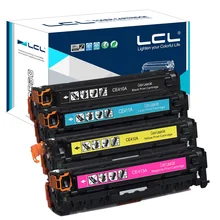 Lcl 305A CE410A CE411A CE412A CE413A (4 шт) совместимый тонер-картридж для HP LaserJet Enterprise300 M351M375nw M451nw/M451