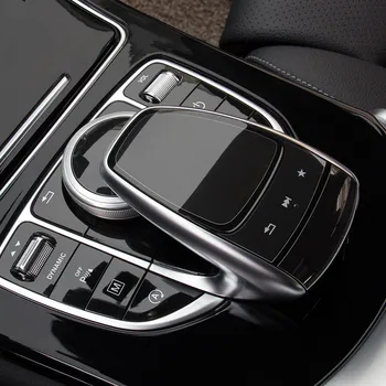 

Center Control Handwriting Mouse Protective Film 2 Sets For Mercedes Benz C Class W205 GLC 2015-2018 Body Protection Stickers