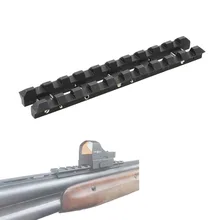 Için TOZ-34 havalandırmalı kaburga ray 8 mm Weaver Picatinny montaj adaptörü çelik siyah