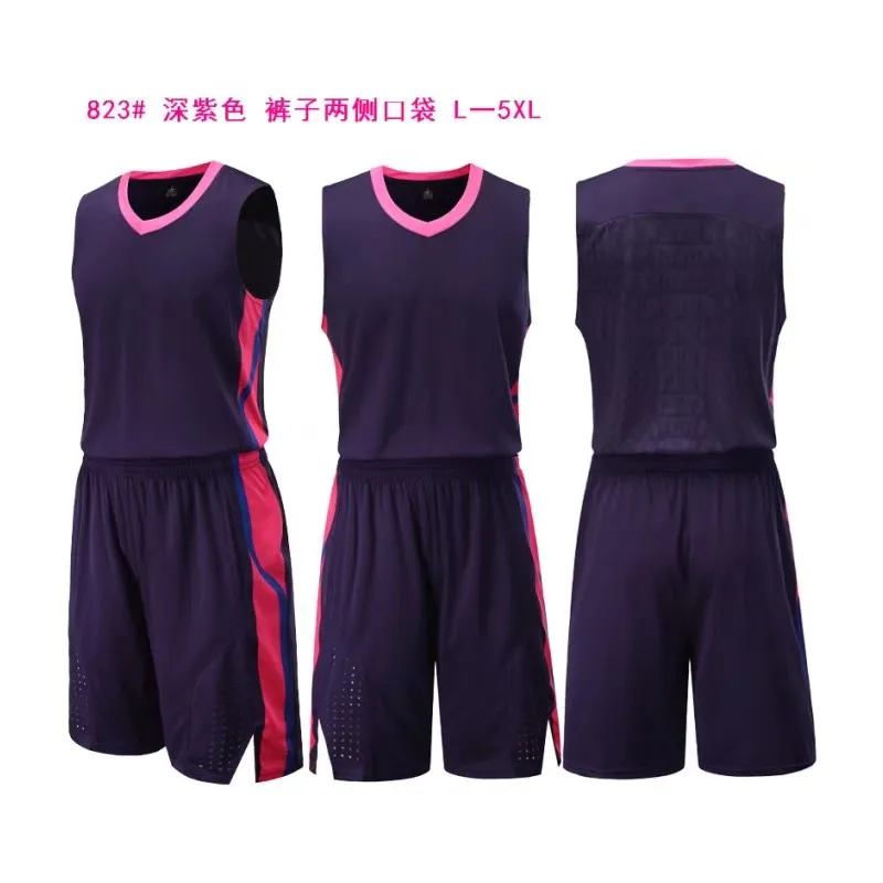 

Breathable Men Women Basketball jerseys sets uniforms Sport Kit Clothing Shirts Shorts Suits Customized good print JL823