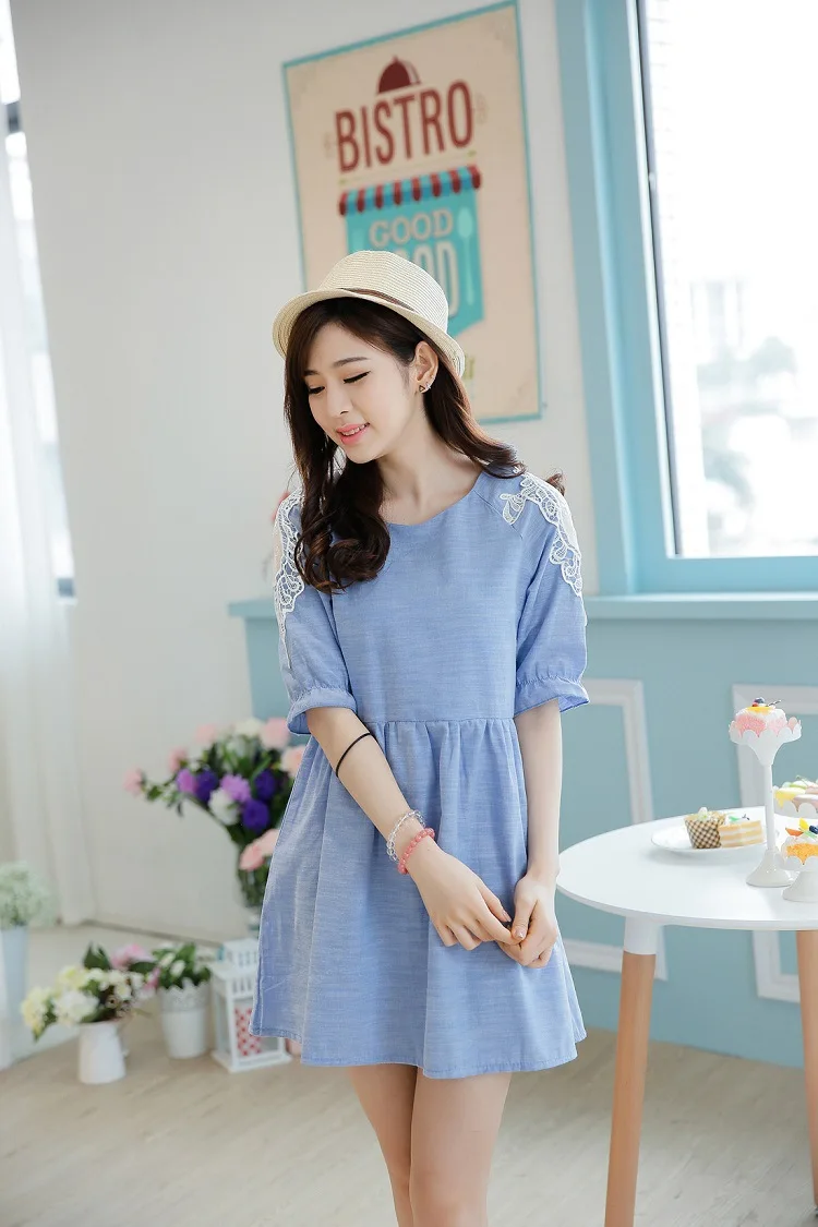 cute blue jean dresses