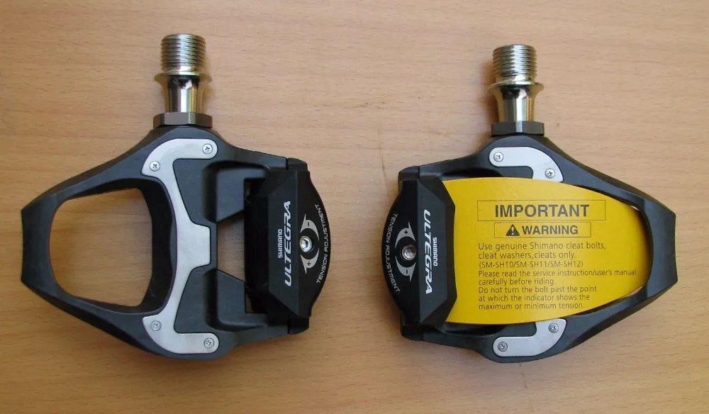 Shimano Ultegra PD 6800 SPD SL Carbon Road Bike Clipless Pedals With