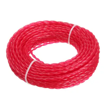 

15m X 3mm Strimmer Line Brushcutter Parts Grass Trimmer Nylon Garden Cord Wire Round String Home Garden Tool Supplies