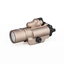TRIJICON Высокое качество Тактический оружейный светильник X400 пистолет Флэш-светильник с красным лазерным прицелом gs15-0036