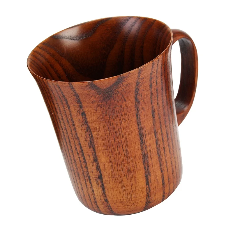 Китайский стиль примитивная Питьевая чашка ручной работы деревянная чашка натуральный для чая, кофе, пива чашка для напитков путешествия чайная посуда кухонный подарок