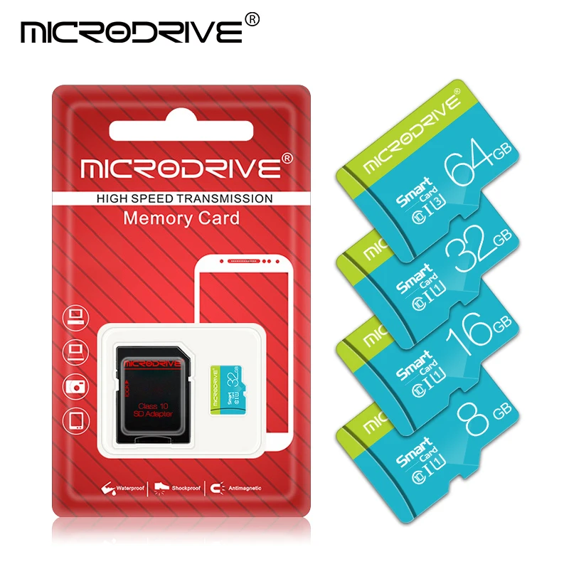 Micro SD карта памяти 64 ГБ 128 ГБ SDXC UHS-I EVO U3 U1 TF карта класс 10 16 ГБ 32 ГБ SDHC cartao de memoria для телефона/планшета