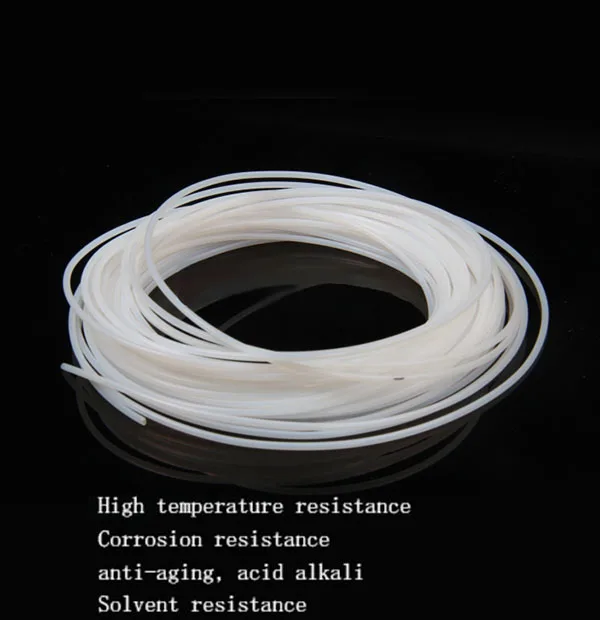 

PTFE tube pipe 6x(9 10) 7x(9 10) 8x(10 12) 9x11 10x12 12x14 14x16 16x18 mm inner * outer PFA teflon high-pressure sterilization