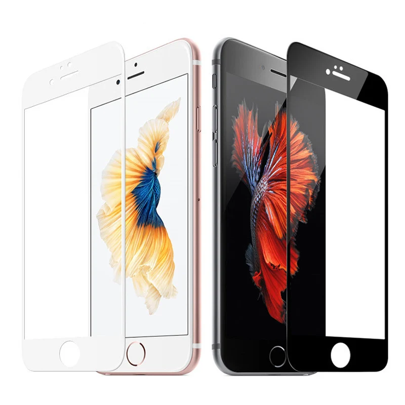 

9H Full Coverage Cover Tempered Glass For iPhone X Xs Xr Xs Max Screen Protector Protective Film For iPhone 7 8 Plus 6 6s Plus