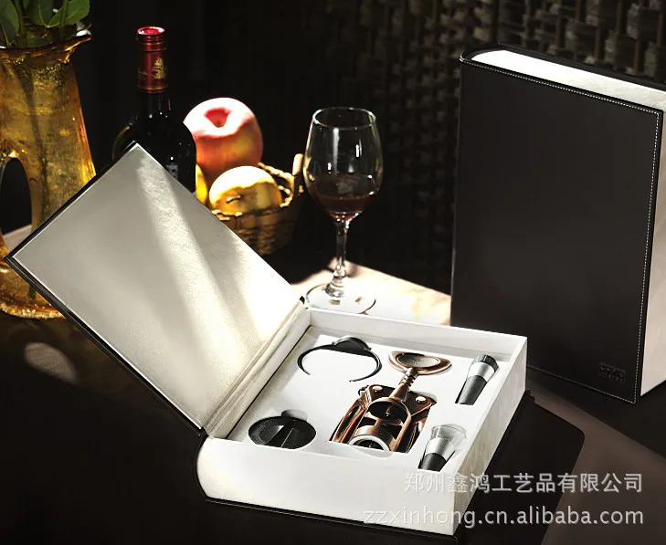 

Поставка открывалки для бутылок с красным вином подходит для A (книга и кожаная коробка 5 наборов)