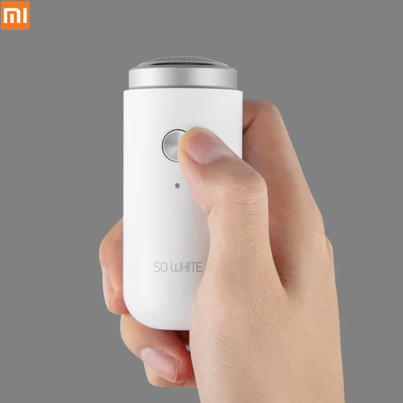 Продажа Xiaomi Mijia SOWHITE мини Электробритва Моющаяся type c перезаряжаемая сухая и влажная Водонепроницаемая портативная для деловой поездки