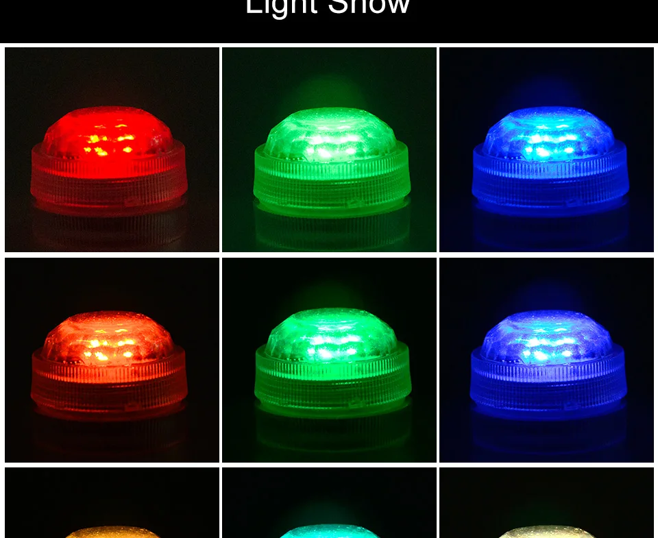 RGB LED Submersible Candle Light (5)