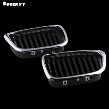 SUGERYY 1 Pair E39 5 Series Black M5 Racing Grilles for BMW E39 5-series 1999-2003 (525/528/530/535/540/M5) Accessories Parts