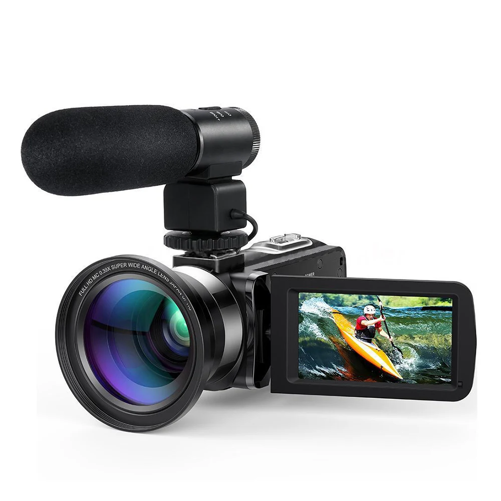 HD 1080P LCD Touch Screen Video Camera 16X Zoom Night Vision 24MP