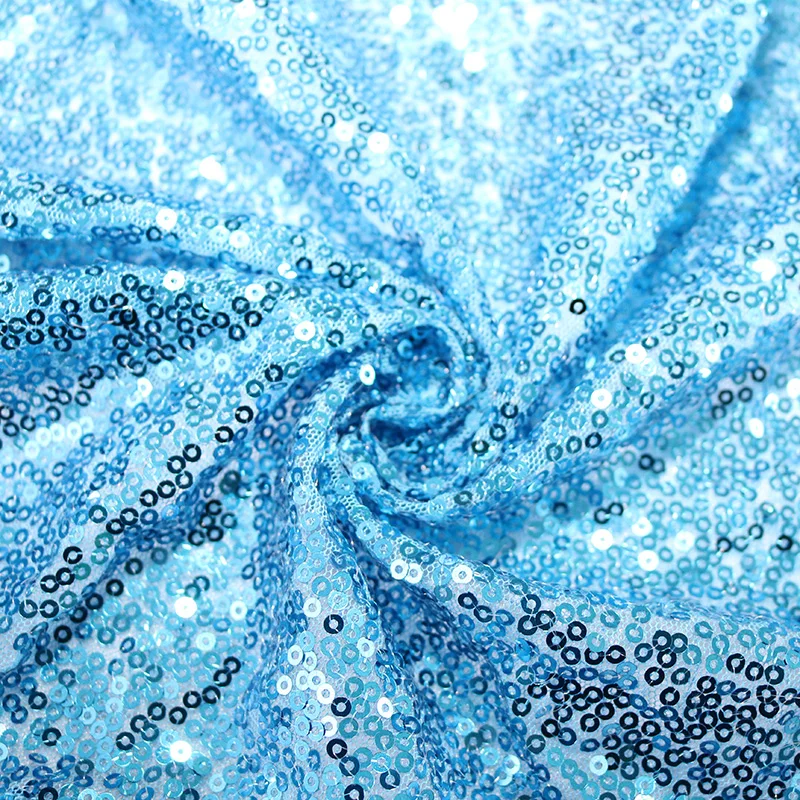 Бирюзовая синяя блестящая круглая Свадебная скатерть, украшение стола, круглый стол, накладка