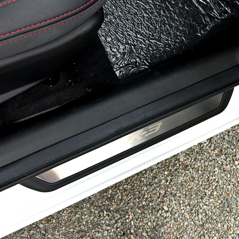 Auto-Door-Sill-Scuff-Plate-Guard-Welcome-Pedal-Cover-Stickers-Exterior-Trim-For-Mazda-CX-3