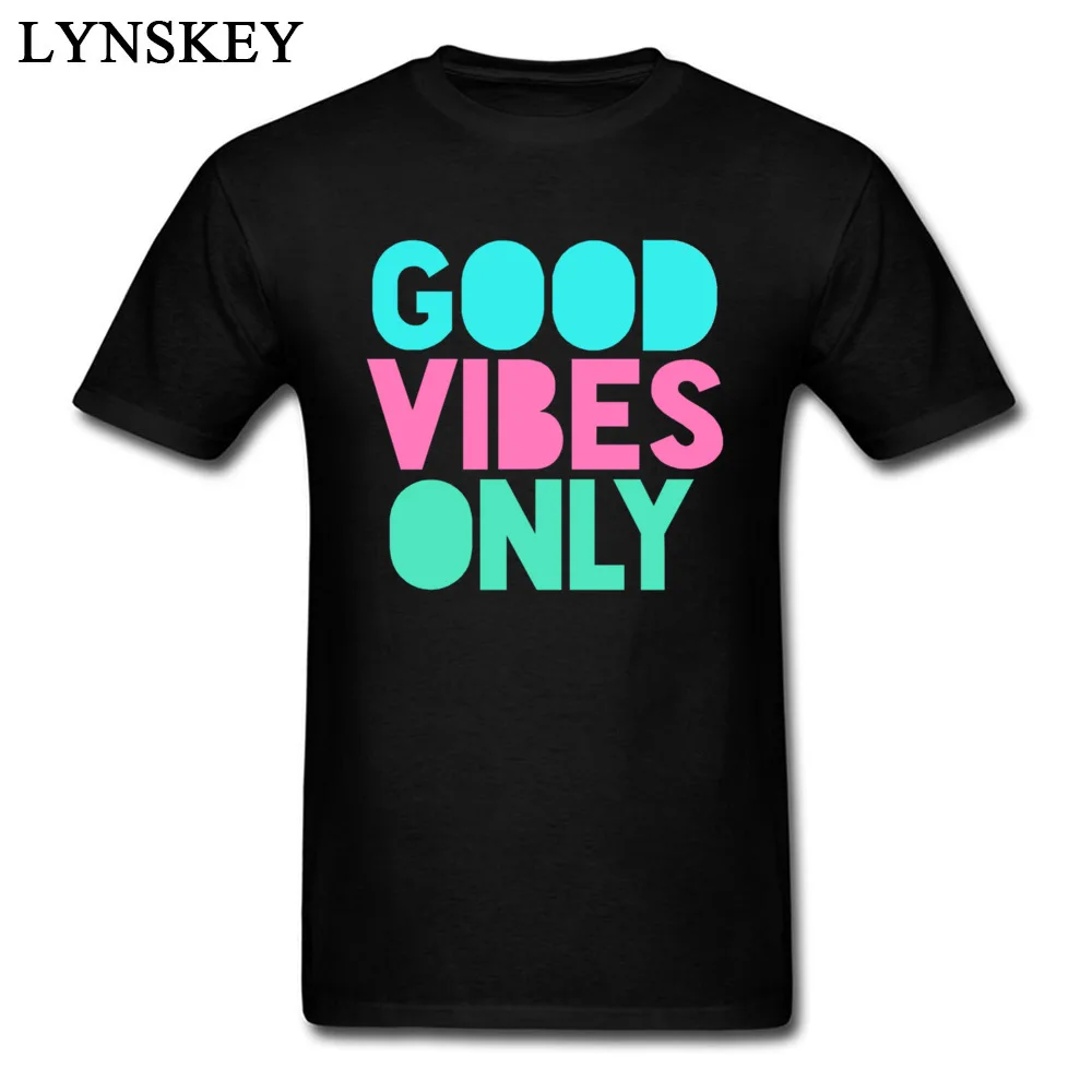 

Hunter Font Letters 3D Print T Shirts Pastel Good Vibes Only Tshirts 2017 New Coming Logic Male Tees Shirts