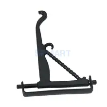 1:12 макеты кукольного домика черное металлическое растение вешалка крючок