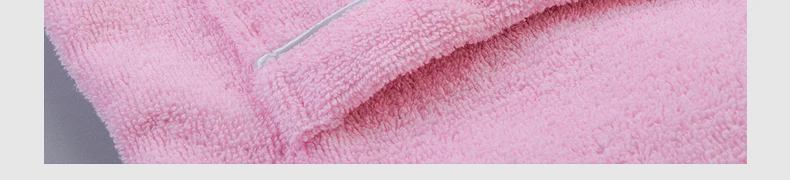 longo roupão macio toalha de lã quimono