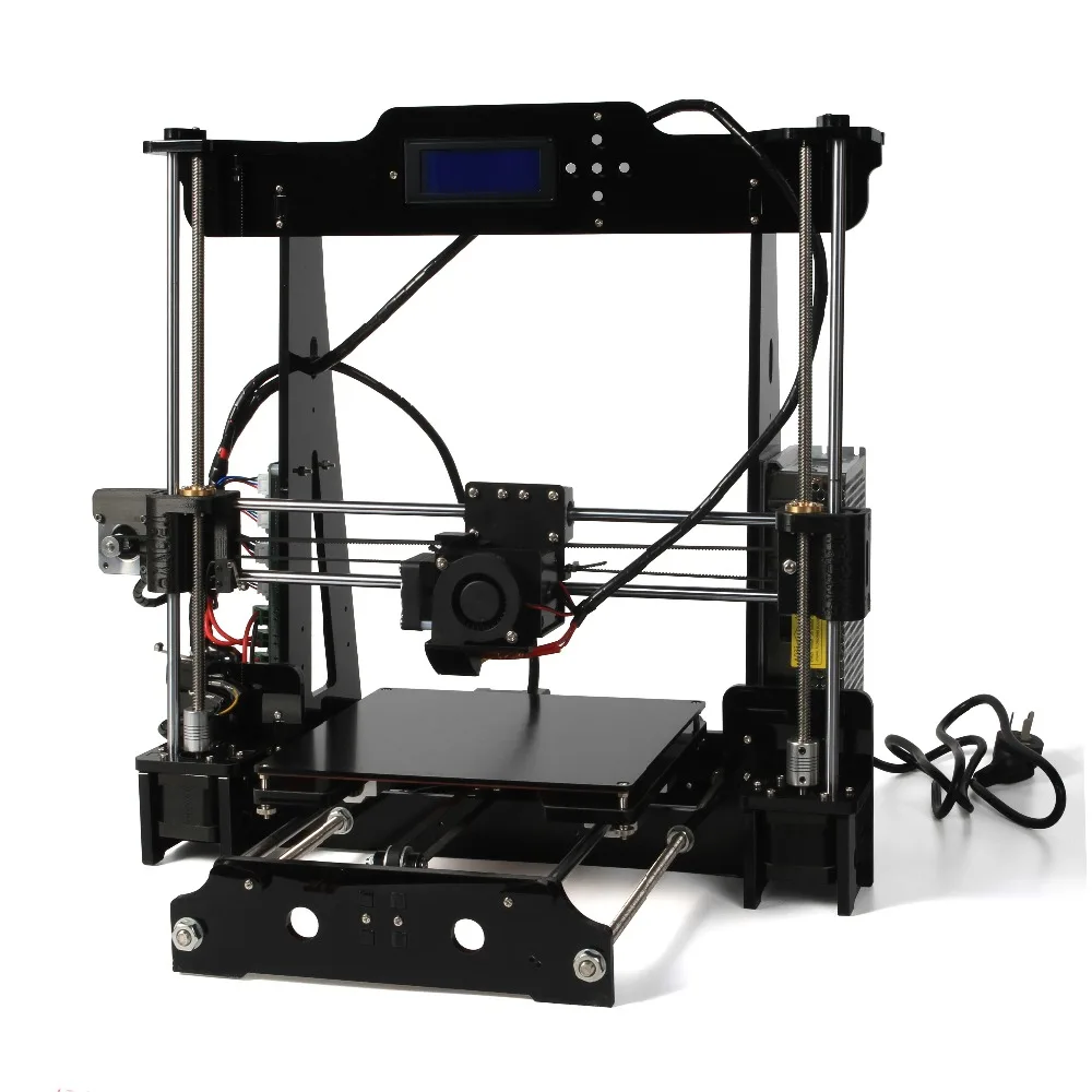 3d printer DIY Kit Reprap Prusa i3 The 8th Genaration P802 3d printer 1 Rolls Filament 8GB SDcard