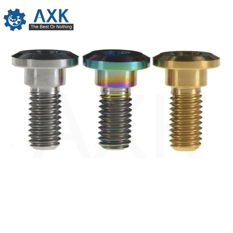 

5Pcs M8*22 mm Titanium Screws Ti Bolt Hex Socket Head for Suzuki Disc Brake Rotor Bolts Motorcycle Parts