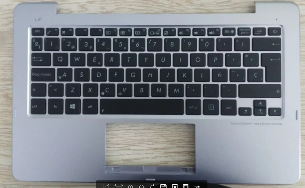 

NEW For ASUS TX201 Spanish laptop keyboard SP with shell Backlight