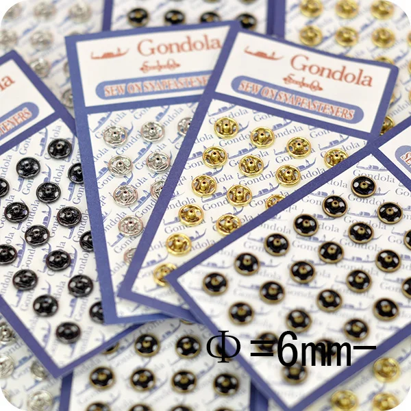

Mini buttons 144sets 5mm mixed color snap buttons doll buttons for diy sewing craft and scrapbooking accessories