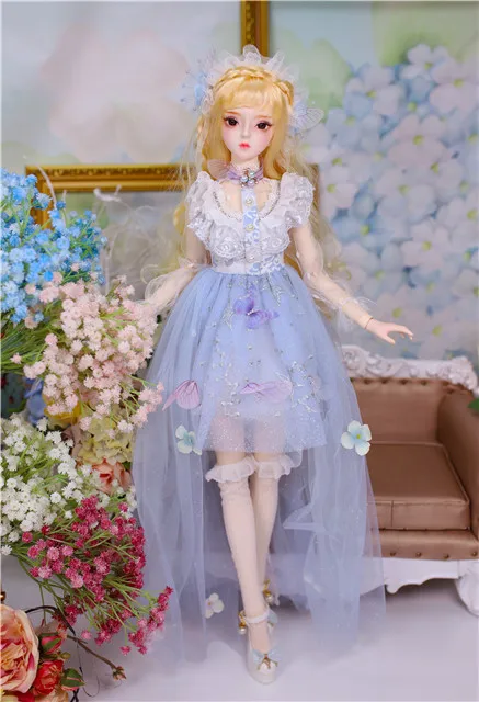 Одежда для 1/3 bjd куклы, наряд для 60 см bjd, без куклы без обуви - Цвет: only clothes