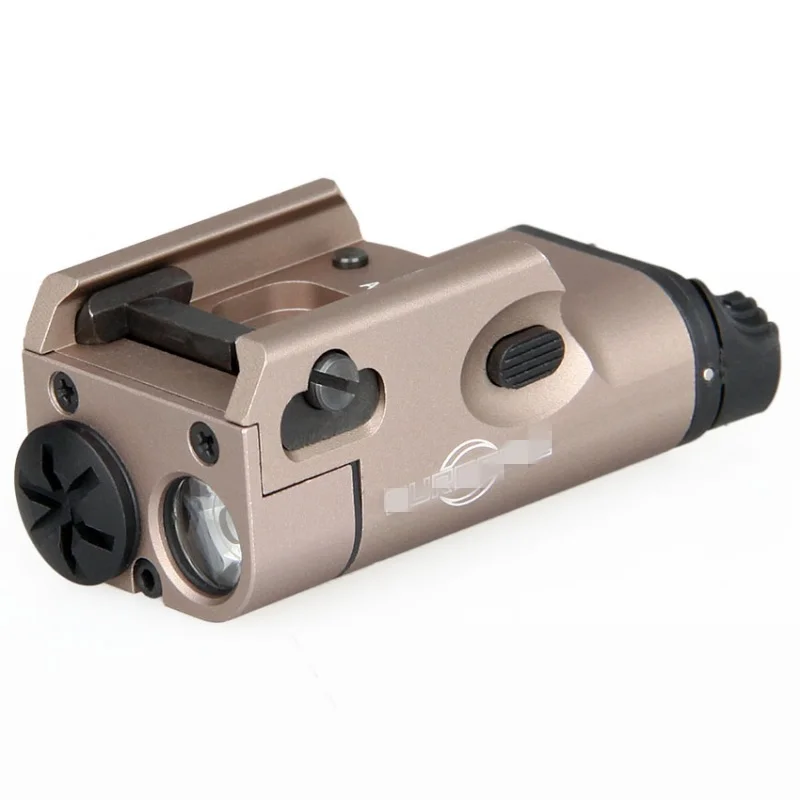 Tactical Ultra Light Compact Pistol Revólver Lanterna Paintball Airsoft Militar Caça Luz Arma Cqc Xc1 5 Cheap Luzes de armas