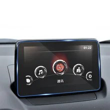 QCBXYYXH для Mazda CX-3- автомобильный Стайлинг gps навигационный экран Стеклянная защитная пленка приборная панель Дисплей Защитная пленка