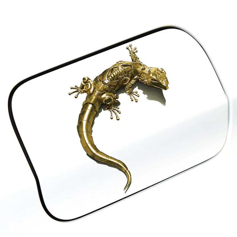 Автомобильный Стайлинг Aliauto механический забавный стикер Gecko водонепроницаемая