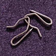 Высокая quality100PCS/пара оконных занавесок небольшой S крюк 2,5 см; ; Прямая поставка; синтез, металл, сделай сам, комплектующие для штор, крючки, станок для карниз для шторы