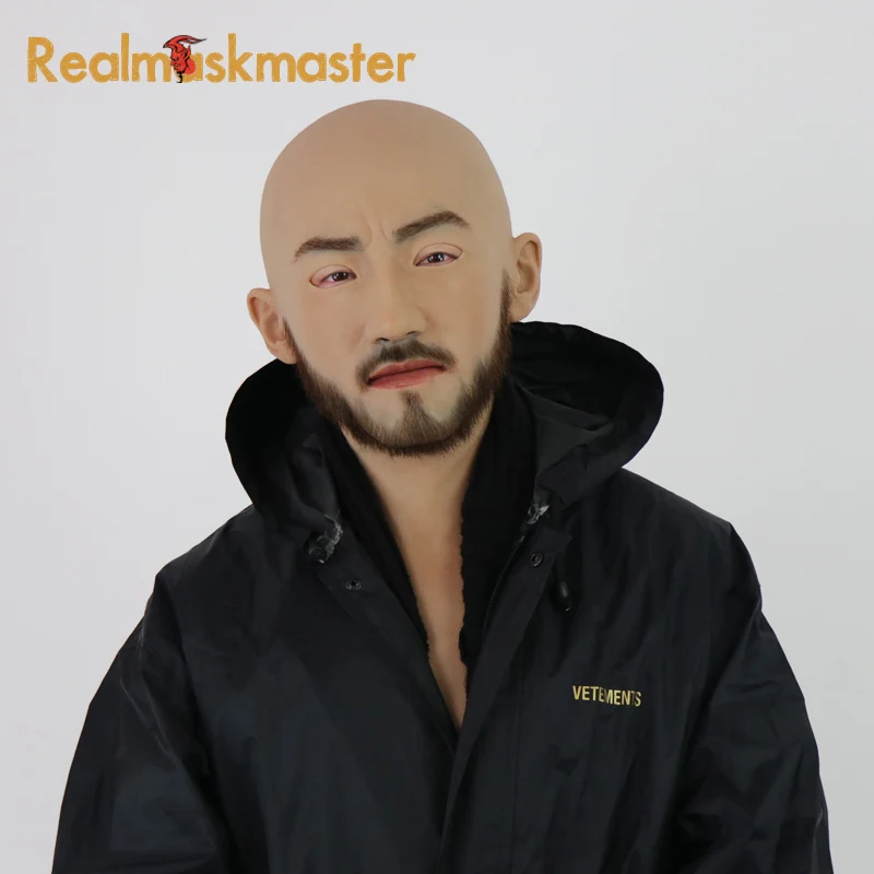Силиконовые Фетиш маски Realmaskmaster для Хэллоуина на все лицо борода|Маски