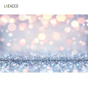 

Laeacco Photo Backgrounds Shinny Polka Dots Light Bokeh Love Party Dreamy Baby Portrait Photo Backdrops Photocall Photo Studio