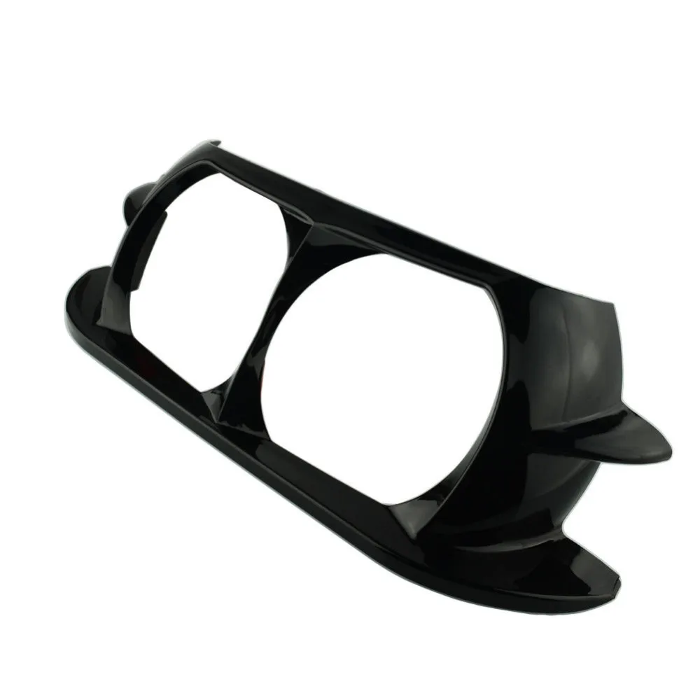 

Motorcycle Dual Headlamp Headlight ABS Fairing Trim Bezel Cover For Harley Touring Road Glide 2015 2016 2017 2018