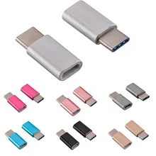 Тип C на Micro USB адаптер Тип c адаптер аксессуар связки для Samsung S8 Huawei p9 OnePlus 2 Xiaomi для Samsung для iphone