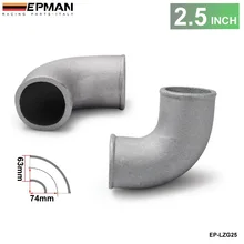 2.5 "tuyau de coude en Aluminium moulé 90 degrés Intercooler Turbo coude serré pour BMW E36 M3/325i/is/iX 92-99 93 94 95 EP-LZG25(China)