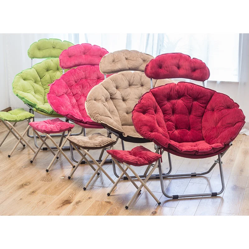 

Lounge Chair Home Lazy Chair Adult Moon Simple Modern Sun Lounger Balcony Round Chair Radar Chair