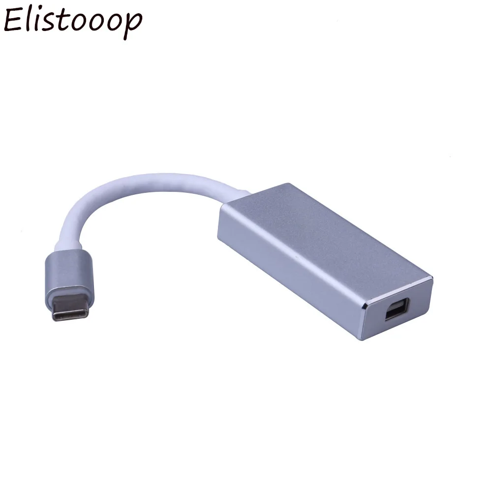 Адаптер порта USB Type c к мини дисплею C кабелю Mini DP второй дисплей и монитор для Apple