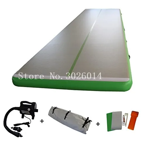 

Air Track Tumbling Mat (13' x 3.3' x 4") Air Track Home and Gym Use Airtrack Gymnastics Mat With Free Electric Pump