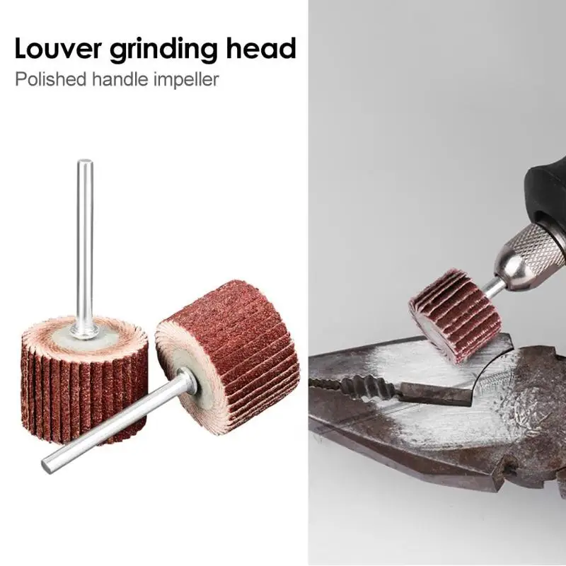 

11pcs 120-Grit Sanding Flap Disc Grinding Flap Wheels Brush Rotary Tools Sanding Abrasive Accessories Set (20mm+3mm)