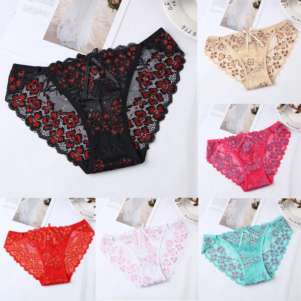 Ladies underwear woman panties fancy lace calcinha renda sexy panties